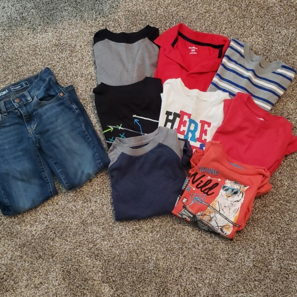 Lot of size 5 clothing